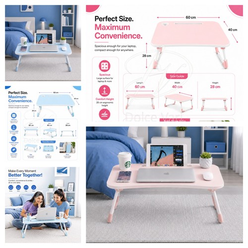 Laptop table bed - table, sofa