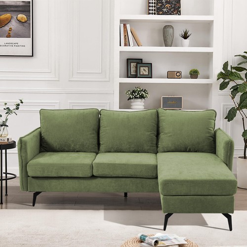 Shaped sofa bed with - sofa, cushion
