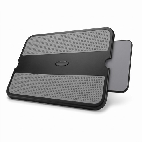 Black laptop desk tray - desk,