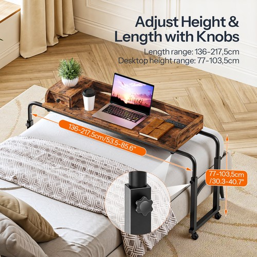 Hoobro overbed table with - hoobro,