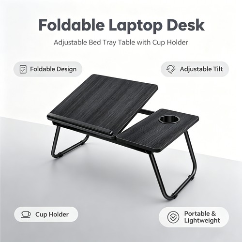 Portable lap desk tray with - portable,